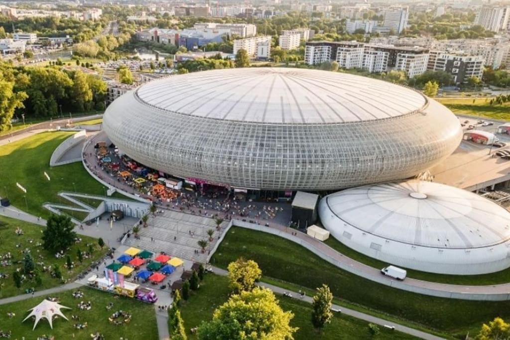 Nowoczesny Apartament Dabska Arena / Parking Краків Екстер'єр фото